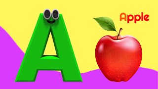 ABC Phonics Song - Toddler Learning Video Songs , A for Apple , Nursery Rhymes , Alphabet song