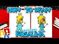 How To Draw Princess Rosalina From Super Mario Galaxy