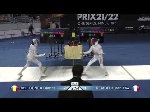 2022 95 T16 03 F E Individual Cairo EGY GP YELLOW BENEA ROU vs REMBI FRA