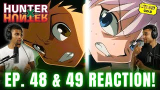 CAPTURED!! | Hunter x Hunter Episodes 48 & 49 REACTION!!