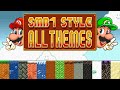 ALL Level Themes In SMB1 SMAS Super Mario Construct