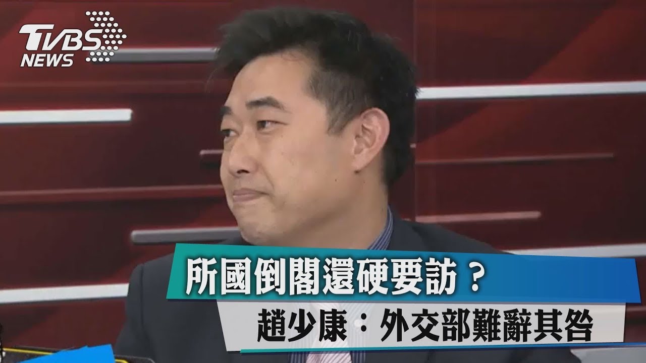 所國倒閣還硬要訪?趙少康:外交部難辭其咎