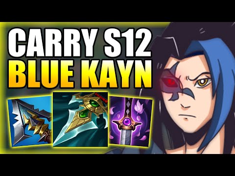 HOW TO PLAY BLUE KAYN JUNGLE & CARRY THE GAME IN S12! - Best Build/Runes Guide - League of legends