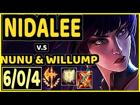 FREIRE (NIDALEE) vs NUNU & WILLUMP - 6/0/4 KDA JUNGLE GAMEPLAY - BR Ranked GRANDMASTER