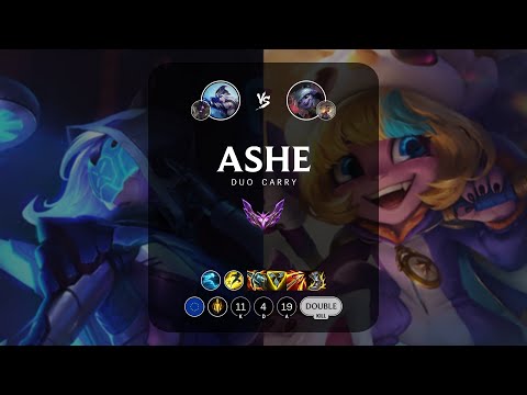 Ashe ADC vs Tristana - EUW Master Patch 13.18