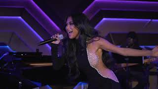 Nicole Scherzinger sings &quot;Don&#39;t Rain on My Parade&quot; at The Sun Rose in Los Angeles.