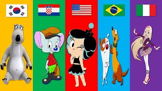 Cartoons From Different Countries | Pt.64