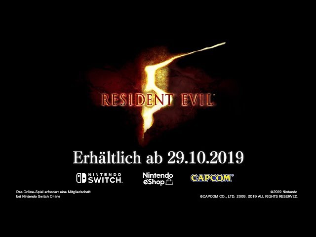 Resident Evil 5 SWITCH (Code in a Box) video