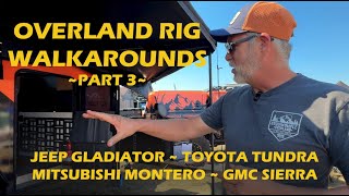 Overland Rig Walkarounds, Part 3