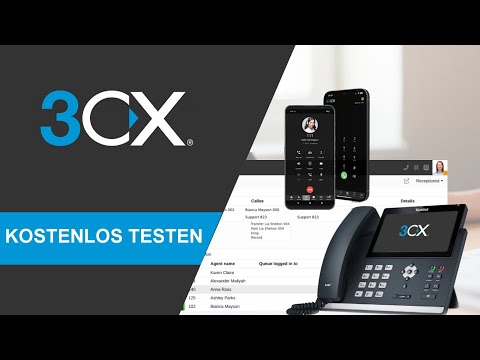 3CX Cloud Telefonie - Erste Schritte, Installation, Konfiguration