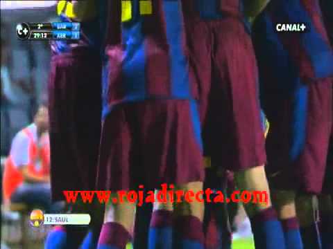 FC Barcelona  B  2 1 Xerez CD Gol de Saúl