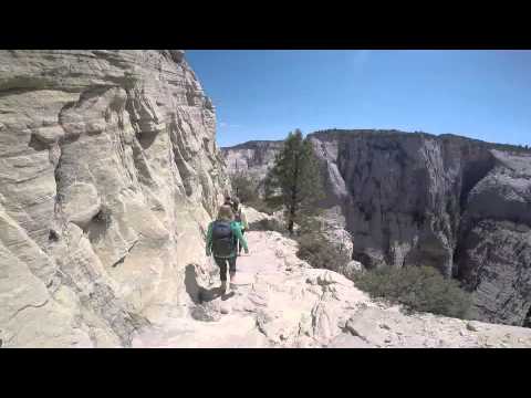 Zion National Park - Observation Point and Hike Down Timelapse