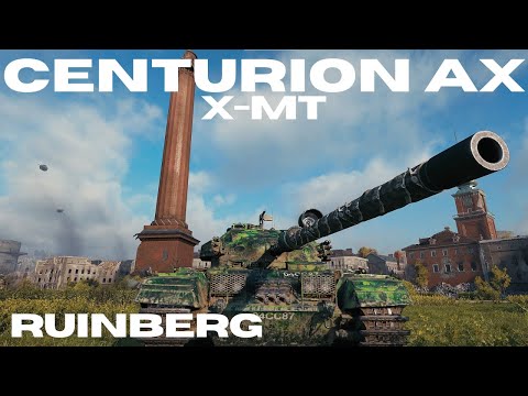 World of Tanks Replays - Centurion AX - 10.8k damage in tier 10 - 5 kills