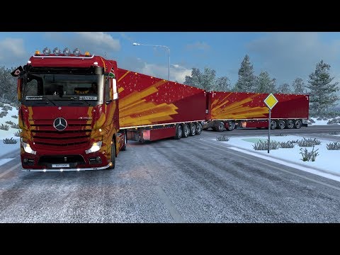 ETS 2 l International Gift Delivery Event l Luxembourg - Liepāja  Timelapse