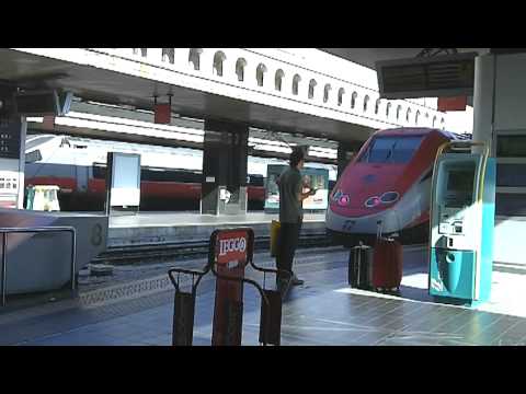 Italy Tour 10 - Sep.19-20,2010 - Roma Termini to Firenze S.M.N Railway Station