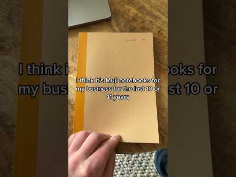 Muji notebooks: They work!