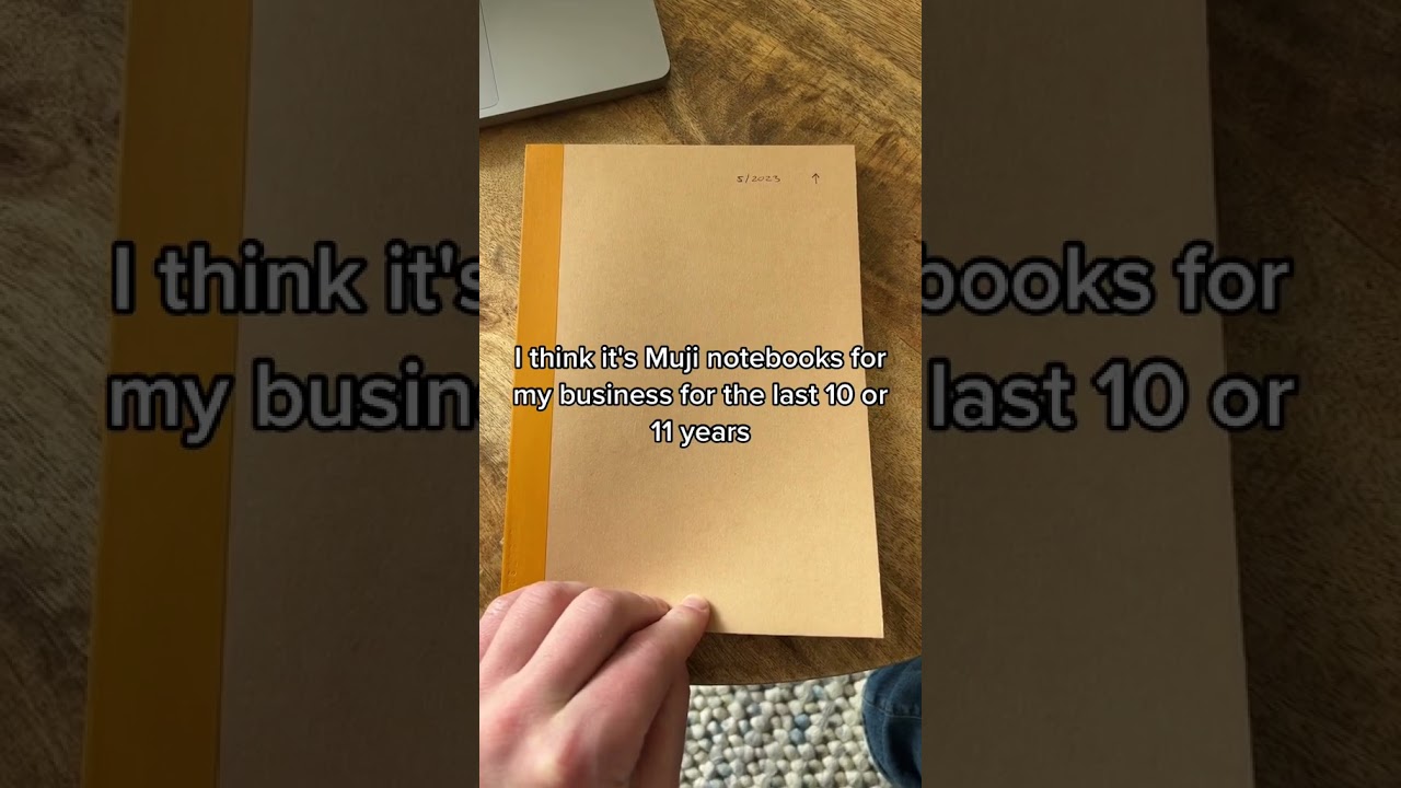 Muji notebooks: They work!