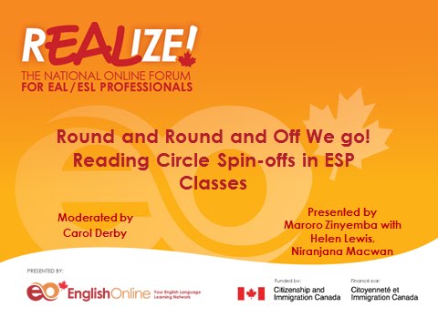 REALIZE 2015 Forum - Round and Round and Off We Go! Reading Circle Spin-offs in ESP Classes