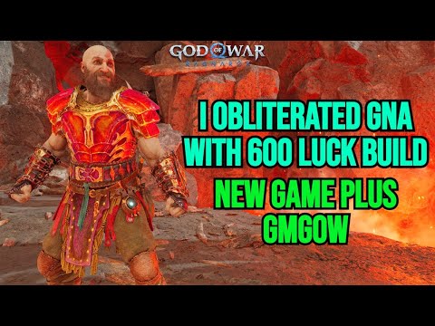 GNA's WORST NIGHTMARE: 600 LUCK BUILD DOMINATES - God Of War Ragnarok