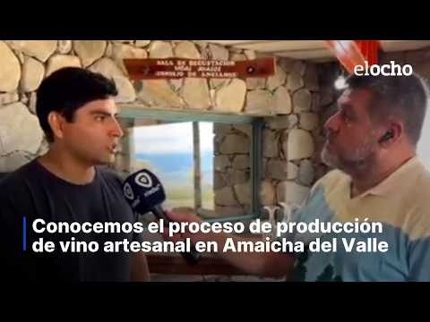 CONOCEMOS EL PROCESO DE PRODUCCIÓN DE VINO ARTESANAL EN AMAICHA DEL VALLE