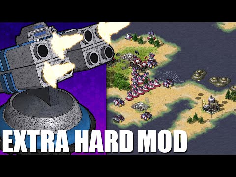 Red Alert 2 | Extra Hard Mod | In-penetrable Anti Air Wall