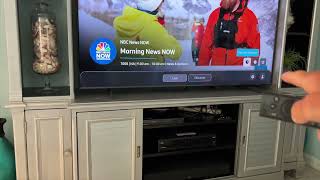 How to turn on subtitles or captions in Samsung TV Plus on Samsung QLED 4K TV