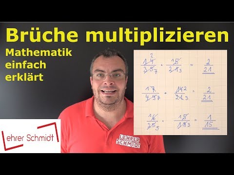 Multiplying fractions - fraction calculation - simply explained | Lehrerschmidt
