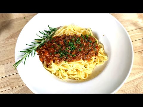 So machst Du ein original Bolognese Ragout wie in Italien | Ragout alla Bolognese Rezept