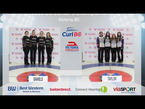 BC Juniors 2020 - Semi Final - Team Daniels x Team Taylor