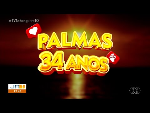 Vinheta Palmas 34 Anos - TV Anhanguera