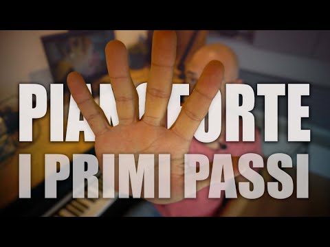 Pianoforte: i primi passi, come trovare accordi maggiori e accordi minori a due mani