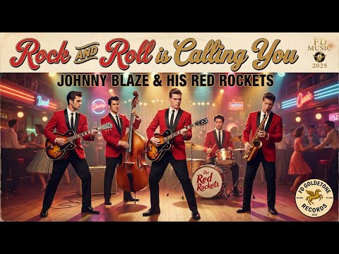 FD Music 2025 — Rock&Roll Is Calling You (Official 50's Rock & Roll ) JOHNNY BLAZE & HIS RED ROCKETS