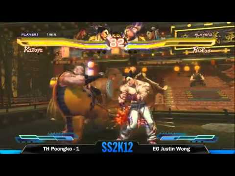 SS2k12 SFxT Losers Final: TH|Poongko vs EG|Justin Wong