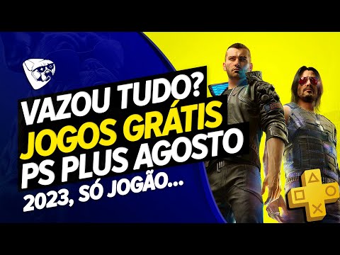 Vazou Tudo?! JOGOS GRÁTIS PSN PLUS AGOSTO 2023! Só JOGÃO !!!