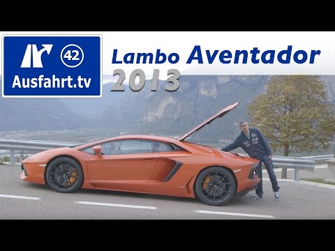 2013 Lamborghini Aventador / Fahrbericht der Probefahrt / Test / Review