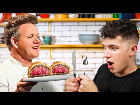 Tasting Gordon Ramsay's Beef Wellington (ft. Gordon...