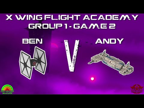X Wing Flight Academy Season 3: Group 1 - Game 2  - First Order V Resistance