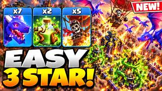 NEW Dragon + Dragon Rider Attack Strategy! Easy 3 Stars in Clash of Clans