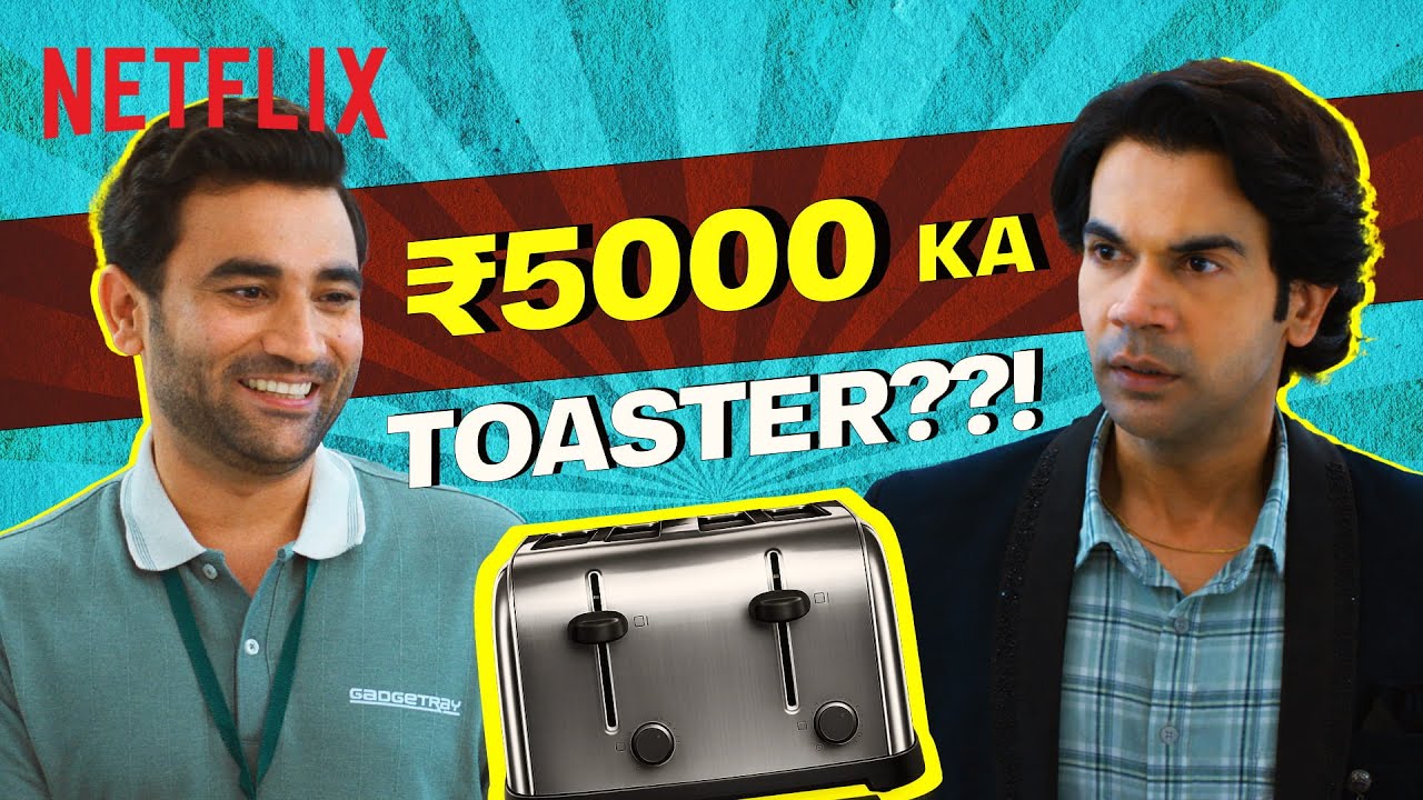 Rajkummar Picks A FIGHT With Sanya Malhotra Over A TOASTER?! 😱 Ft. Naman Arora | Netflix India