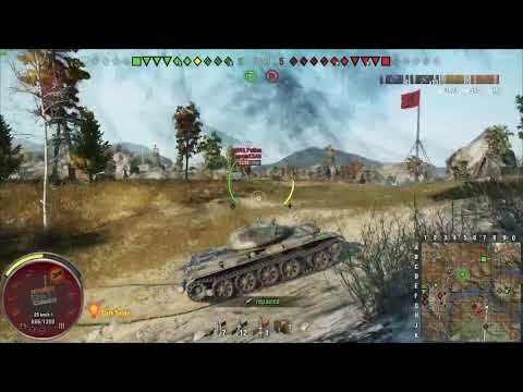 WoT Console: T54 ltwt 3 mark gameplay