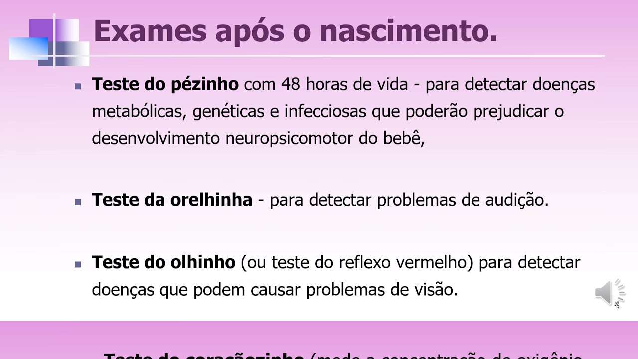 Exames realizados no recém nascido#.Você sabe quais são eles. #examesnobebe.