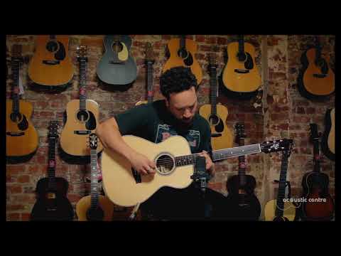 Maton CS Classic with capo. The Acoustic Centre.