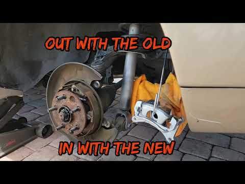 LEXUS SC300 SC400 BRAKE REMOVAL.