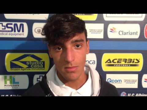 Post partita AlbinoLeffe vs Pavia - Hicham Kanis