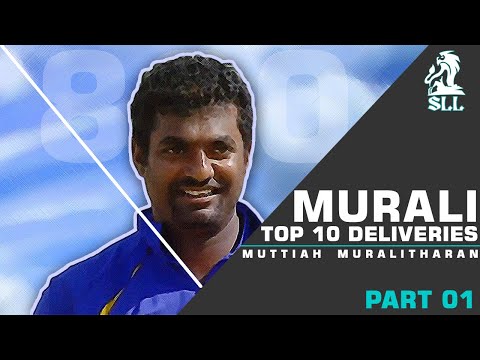 Top 10 Muttiah Muralidharan Unplayable Deliveries in Cricket History.