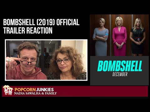 BOMBSHELL (2019 New Official Trailer) Nadia Sawalha & The Popcorn Junkies REACTION
