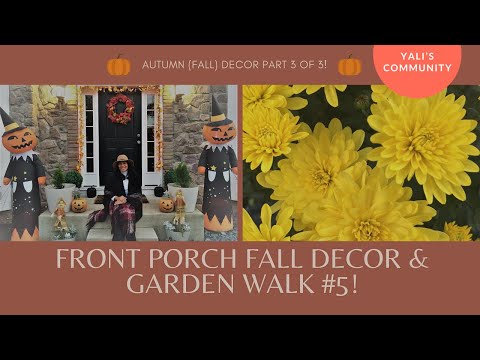 , title : 'Autumn (Fall) Décor Part 3 of 3: Front Porch Fall Décor & Garden Walk #5 (Cont. of Giveaway Game)!'