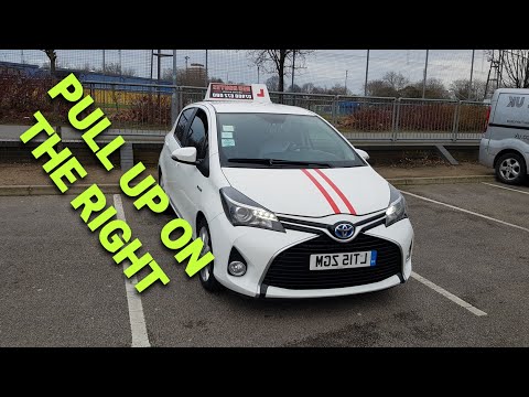 PULL UP ON THE RIGHT & 2 CAR LENGTHS REVERSE|| REVERESR manoeuvre||2020 uk driving test