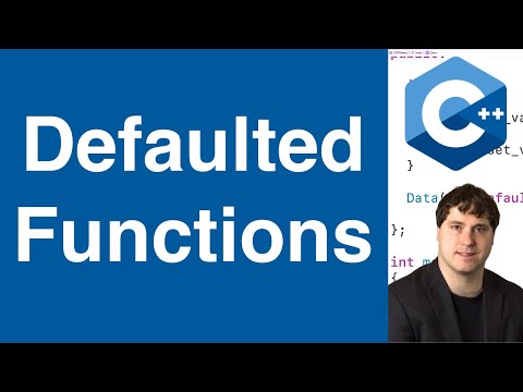 Defaulted Functions | C++ Tutorial