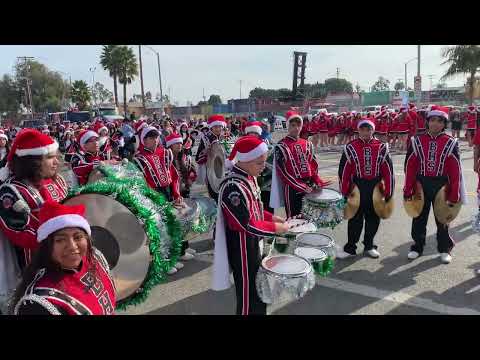 BHS 12-08-24 Drummers HBSS (Comment) vs PBHS (Like) Get it right Get it tight Wilmington Parade